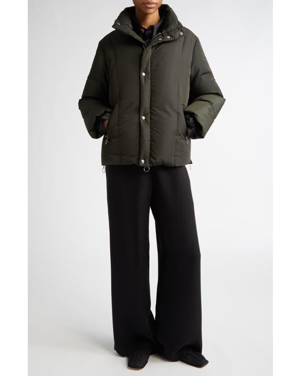 Setchu Green Down Puffer Jacket