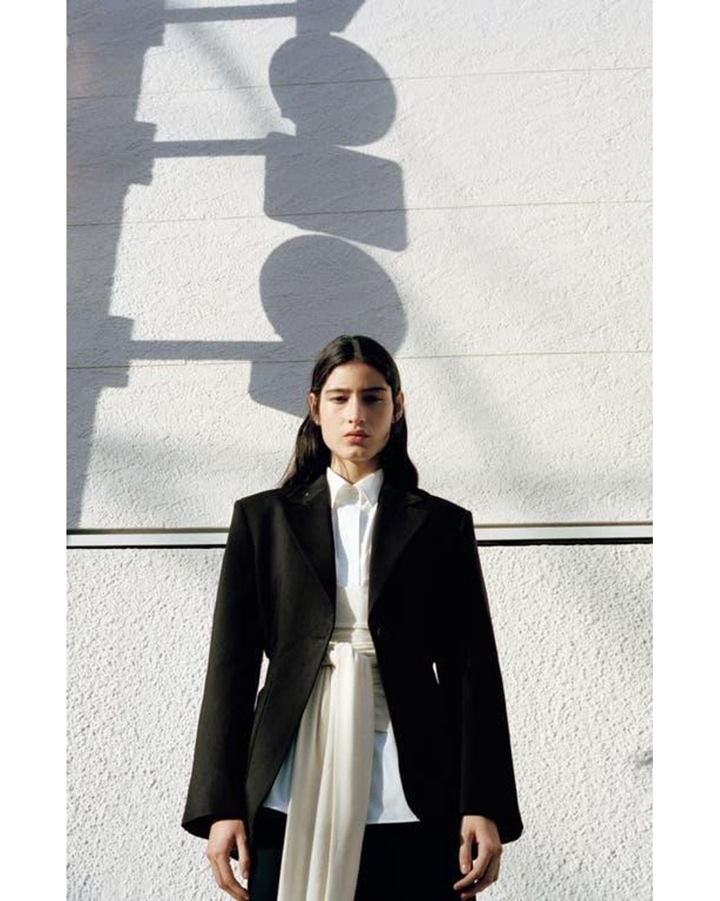 Mango Black Fitted Jacket