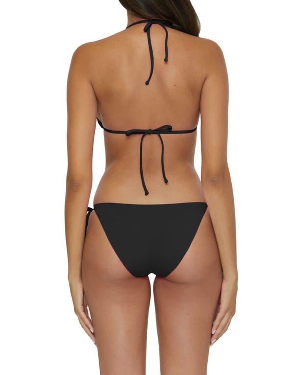 Becca Black Color Code Triangle Bikini Top