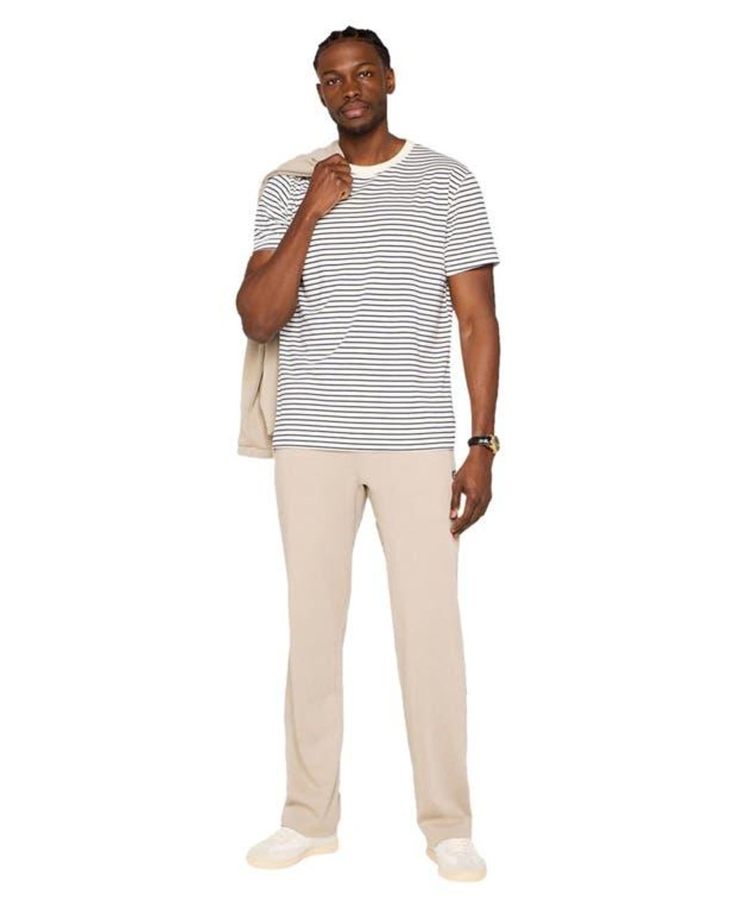 Fabletics White The 24-7 Tee for men