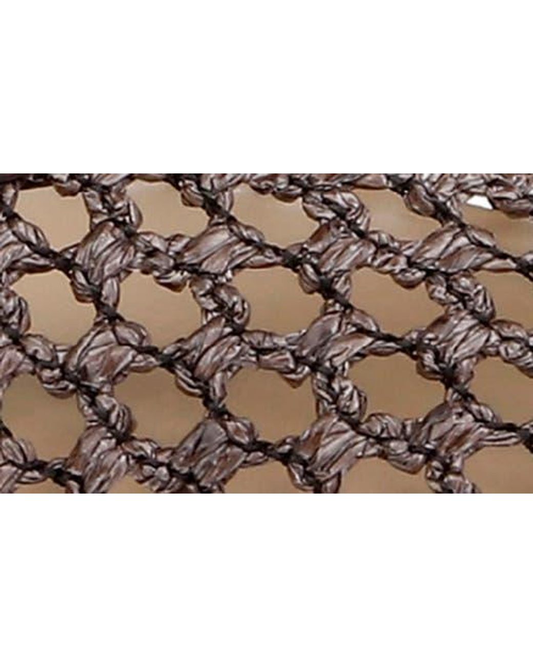 Badgley Mischka Brown Xailee Woven Mule