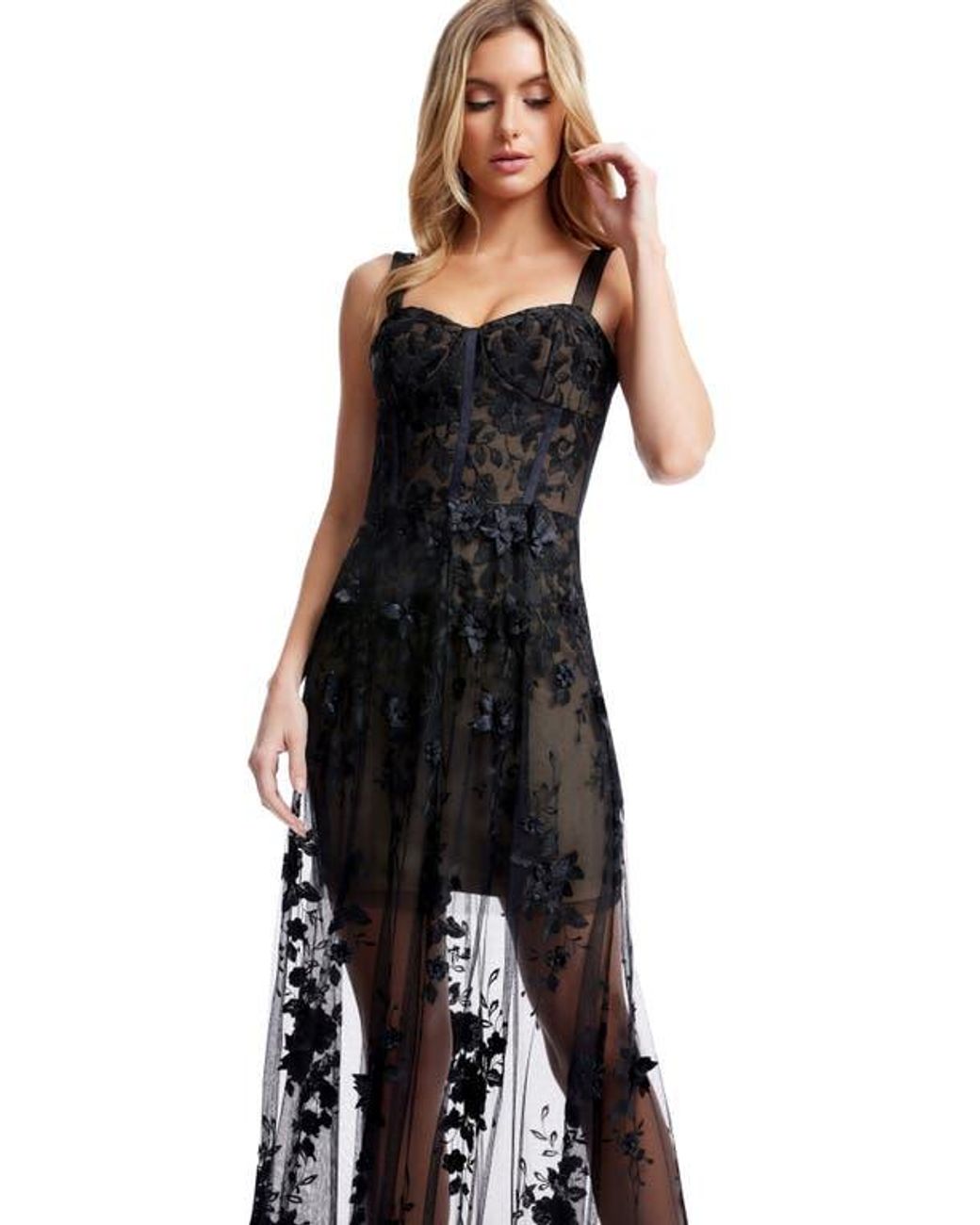 knee length dresses for ladies Sidney Gown – Dress the Population