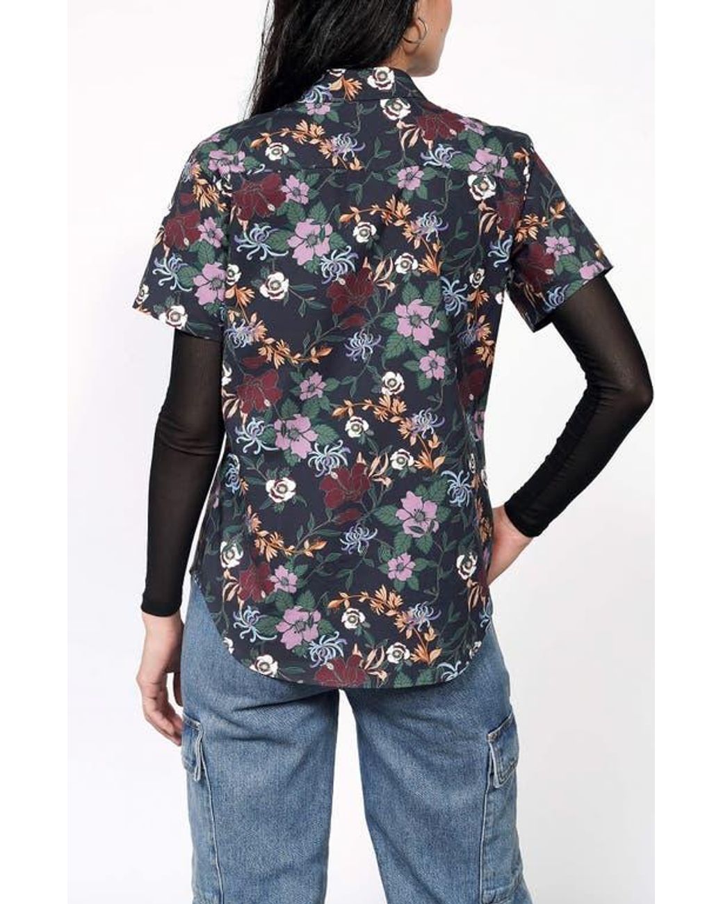 WILDFANG Blue The Essential Button Up