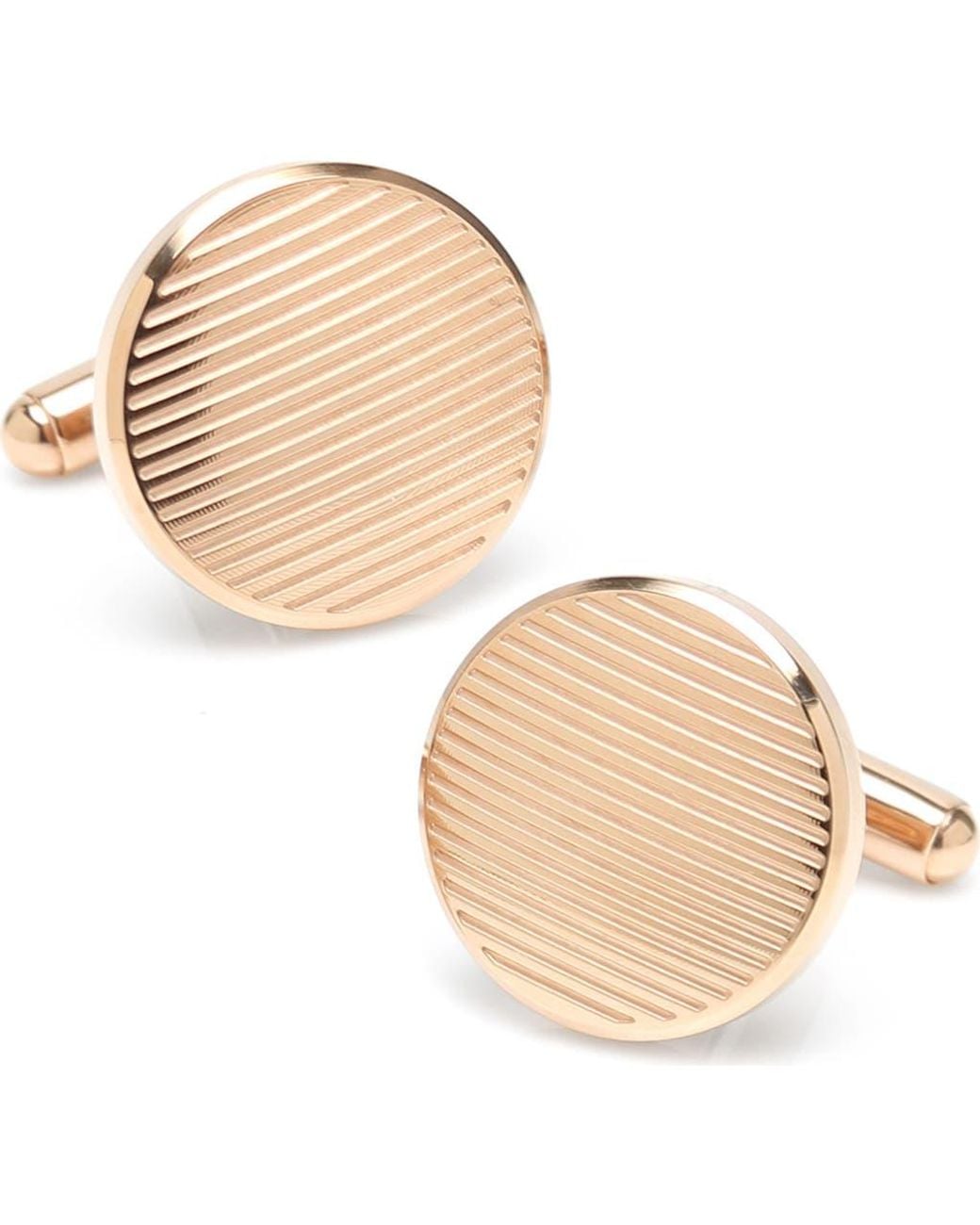 Cufflinks Inc. Natural Stripe Cuff Links for men