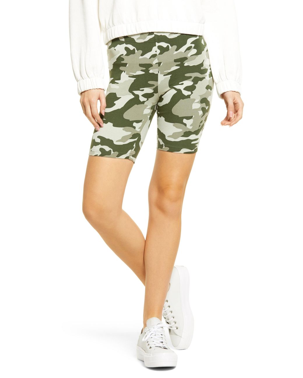 camo bike shorts