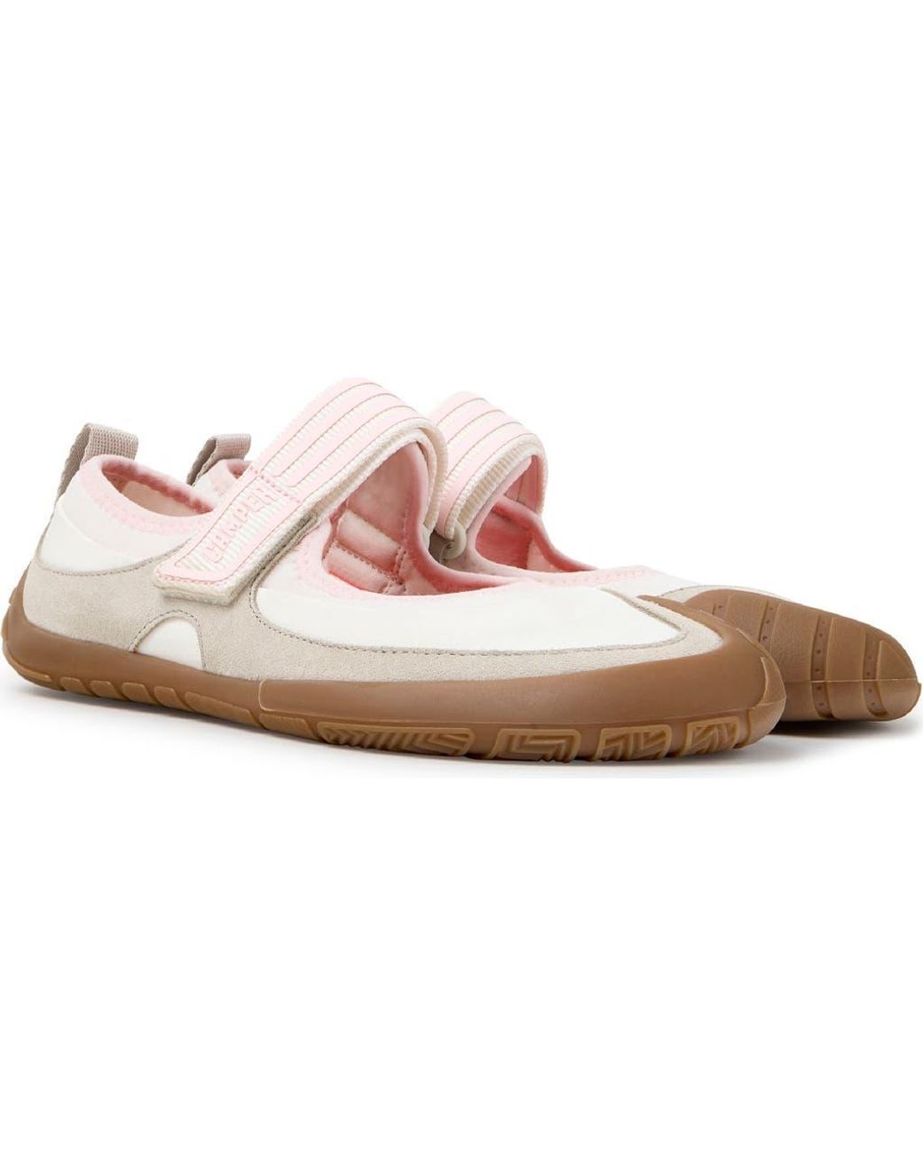 Camper Pink Peu Path Leather Mary Jane