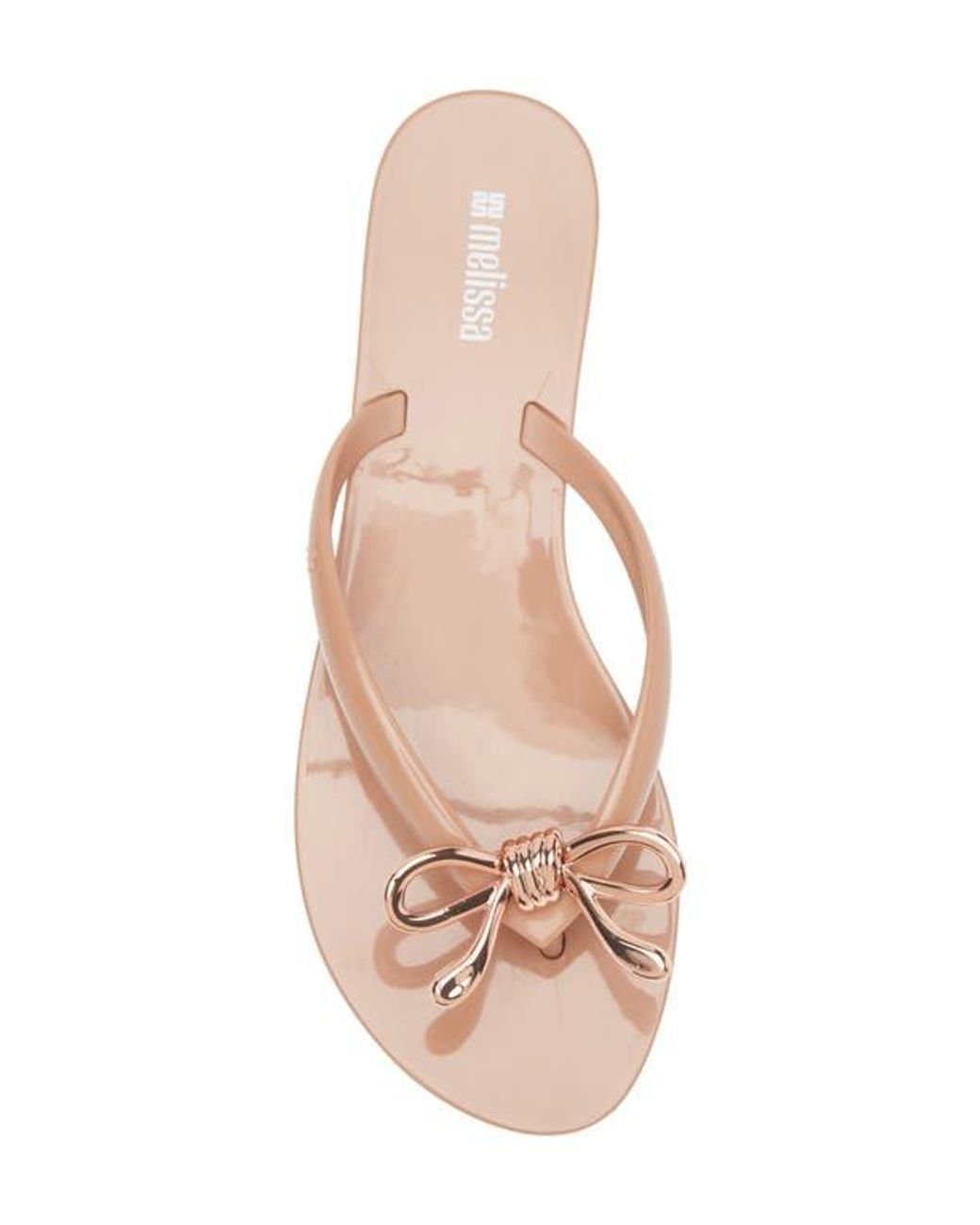 Melissa Pink Harmonic Iris Flip Flop
