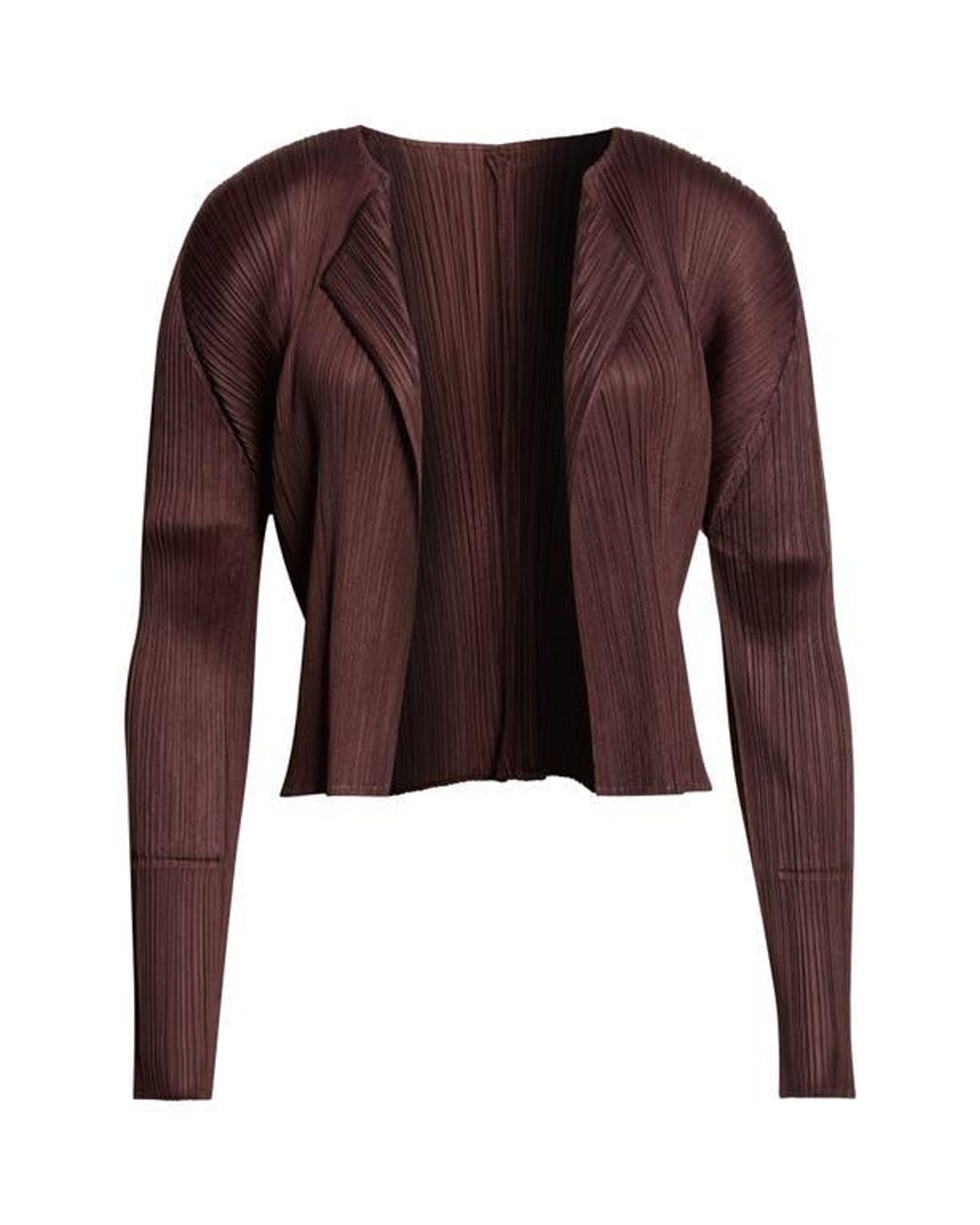 Pleats Please Issey Miyake Monthly Colors July Pleated Open Front