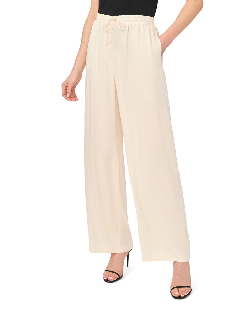 Halogen® Natural Drawstring Pants
