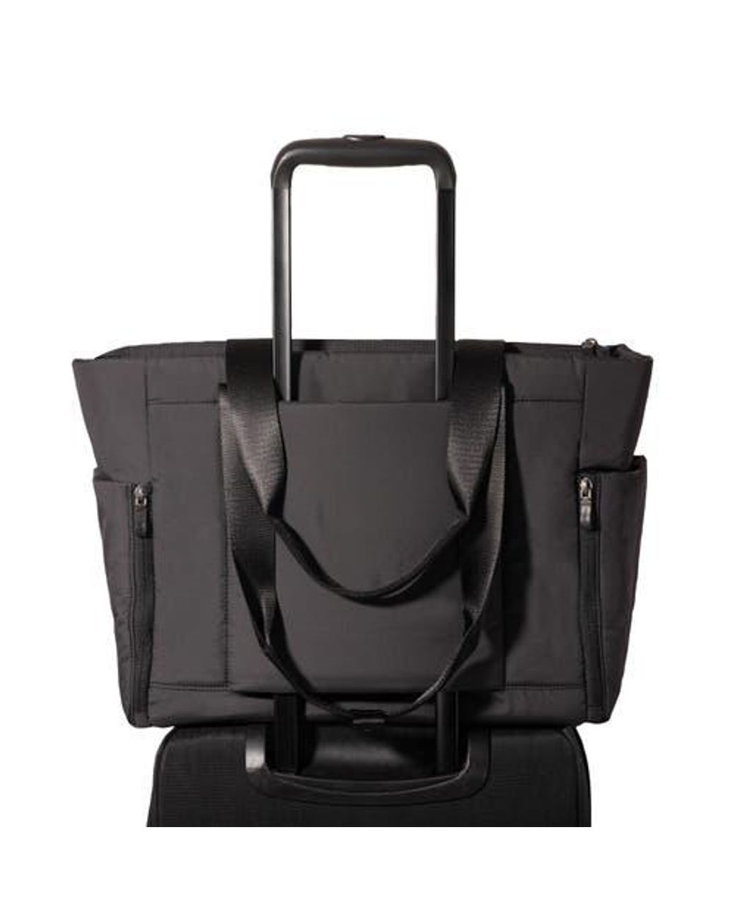 Baggallini Black Set Wave Tote Bag