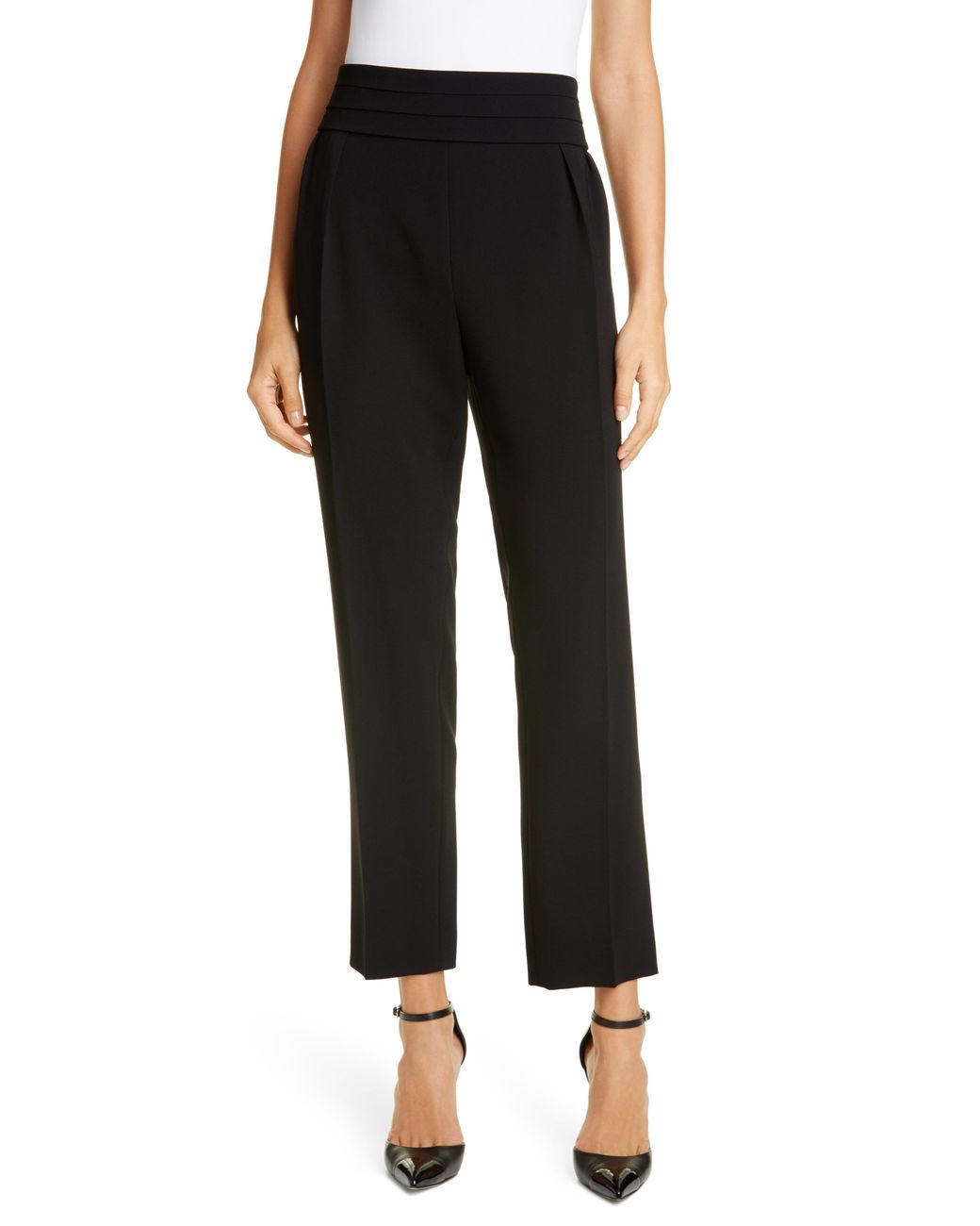 Max Mara Anagni Pants in Black - Lyst