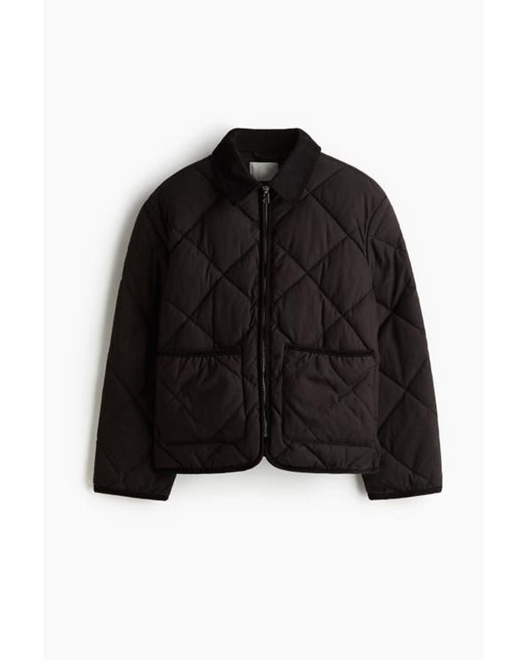 H&M Black Quilted Jacket