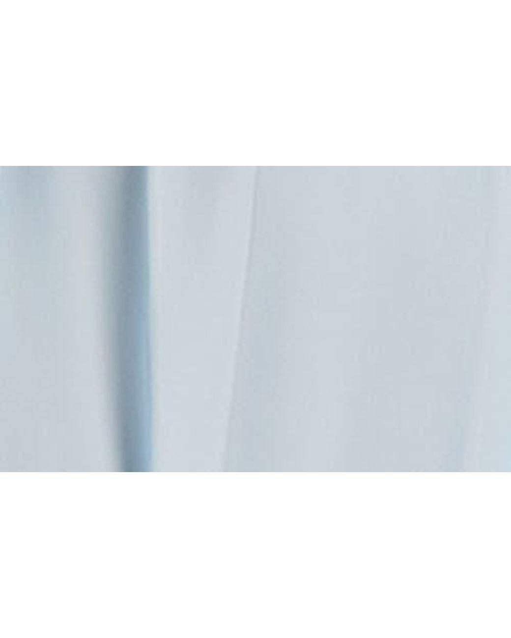 Alice + Olivia Blue Gertrude Mock Neck Top