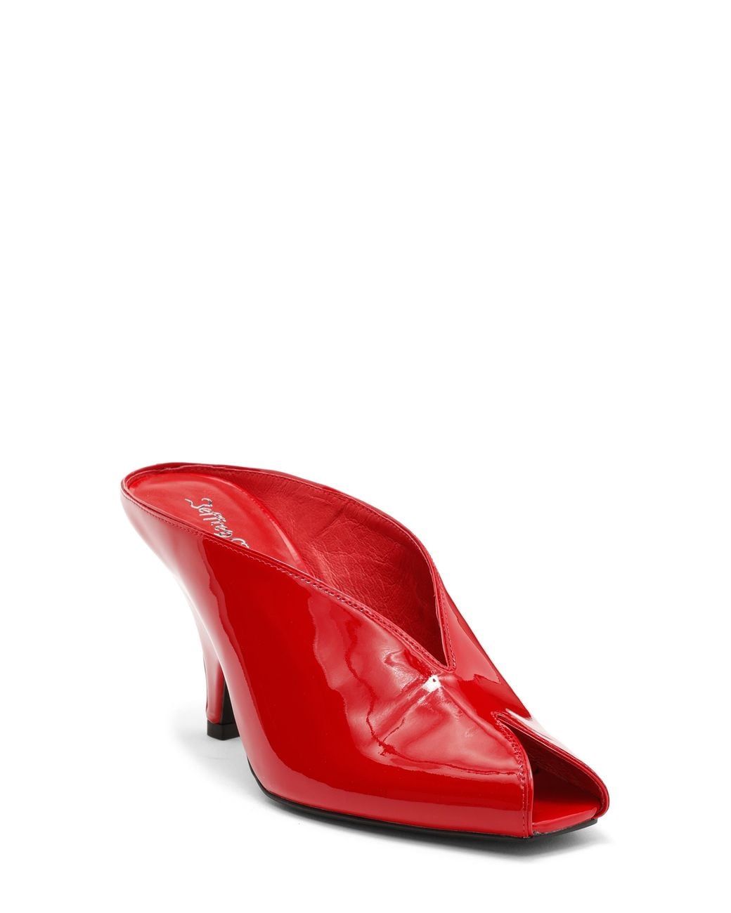Jeffrey Campbell Red Parler Mule