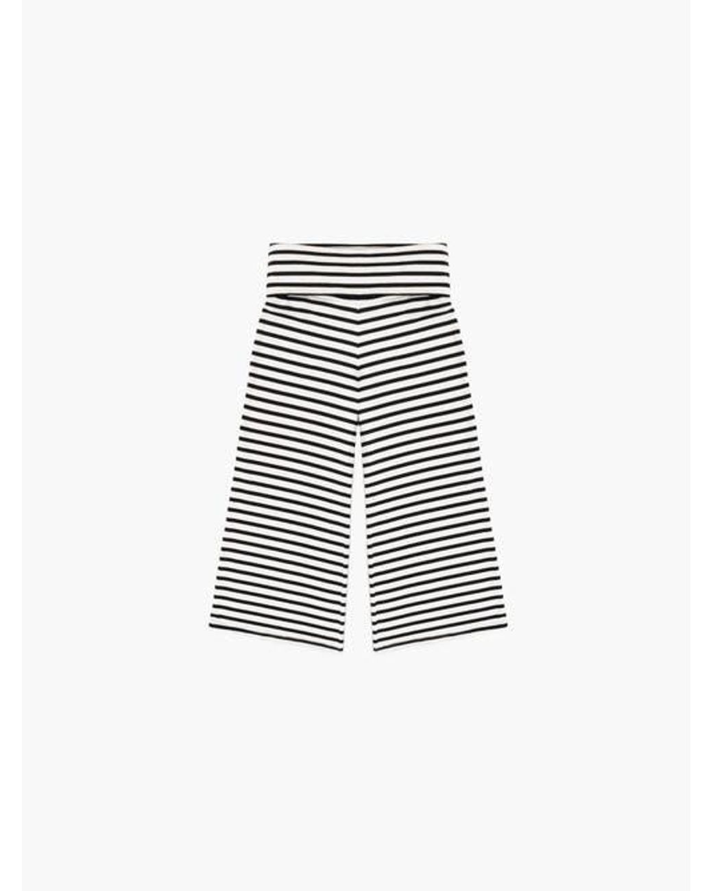 Oddli White Cropped Gaucho