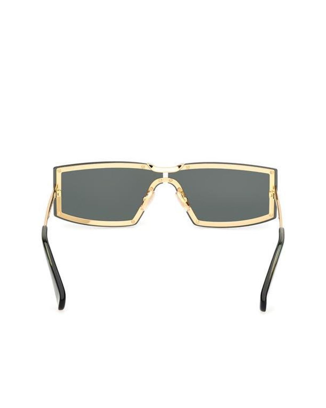 Max Mara Multicolor 68Mm Oversize Rectangular Sunglasses