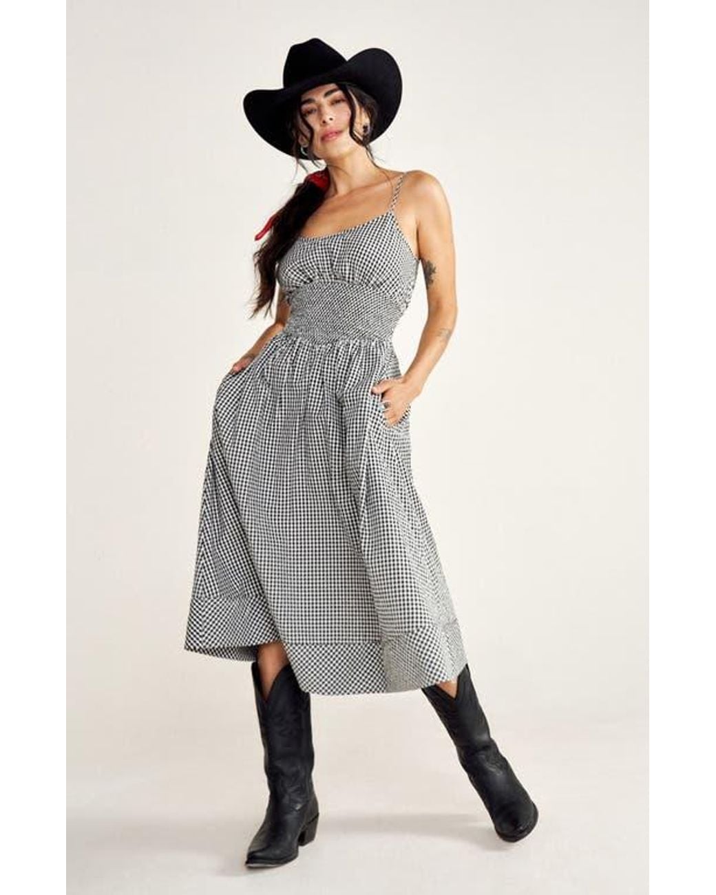 Tecovas Black The Annie Western Boot