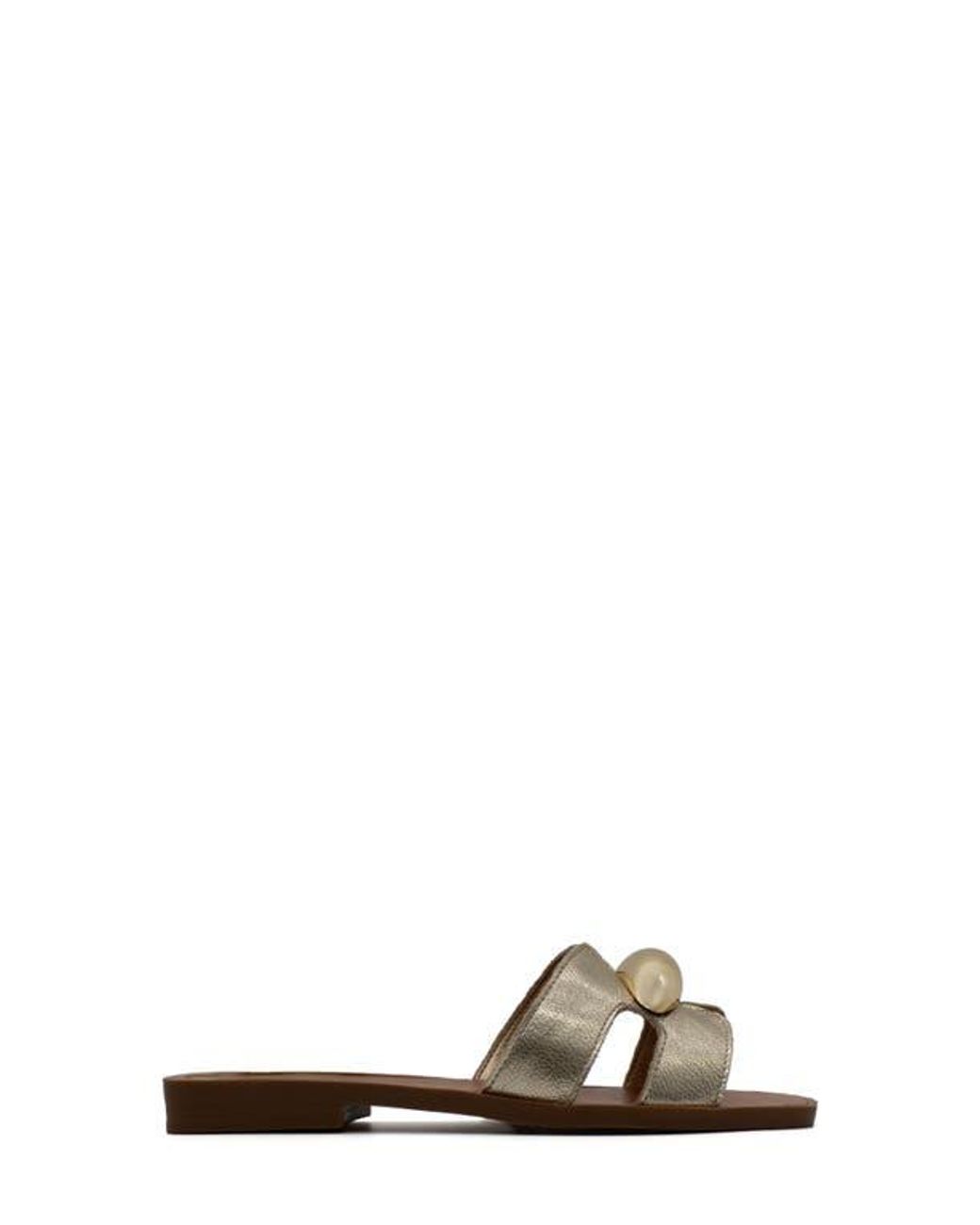 BOTTER Brown Cutout Slide Sandal