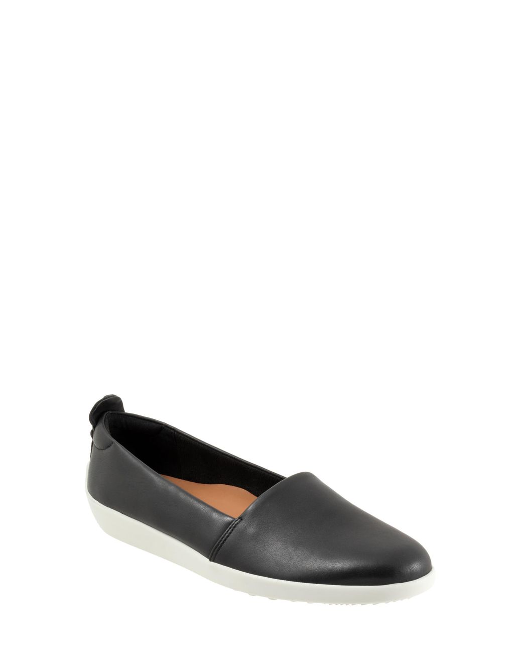 Softwalk® Black Deva Flat