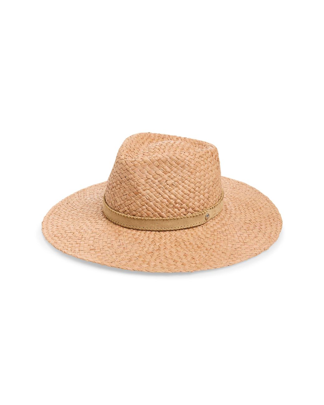 Rag & Bone Natural Western Straw Fedora