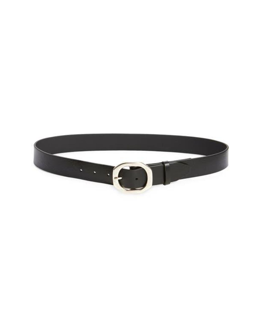 Rag & Bone Black Audrey Leather Belt