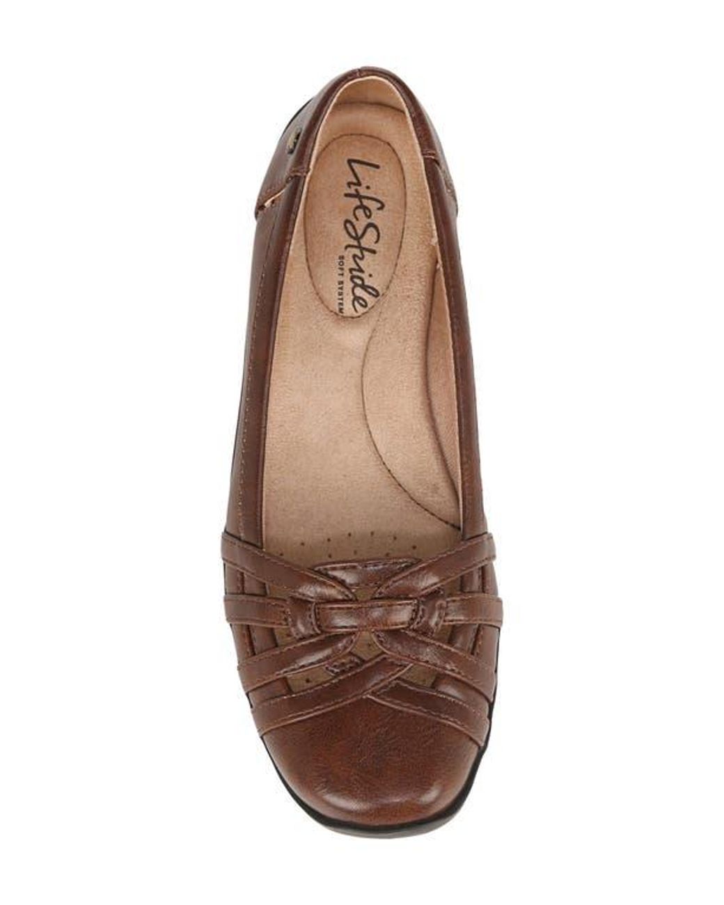 LifeStride Brown Diverse Flat