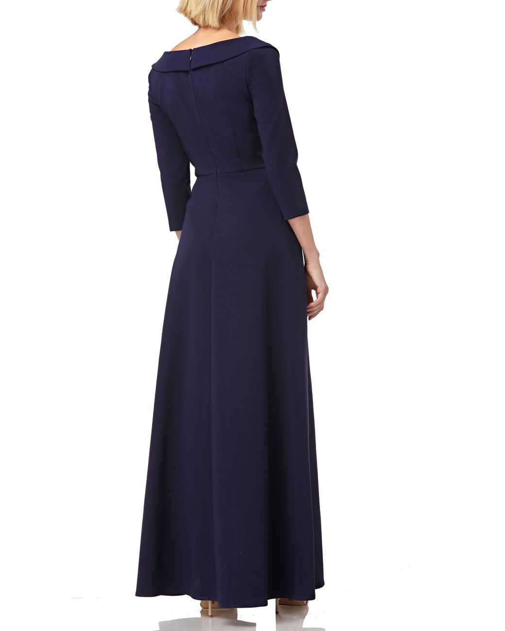 crepe maxi romper kay unger