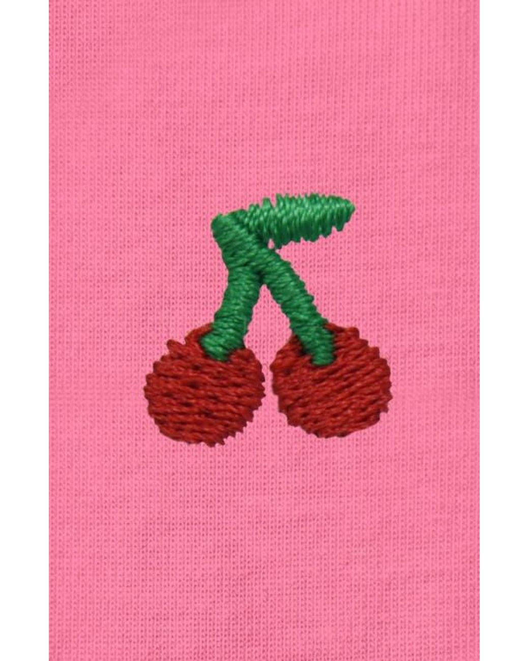 Alix Pink Lil Cherry Jersey Tee