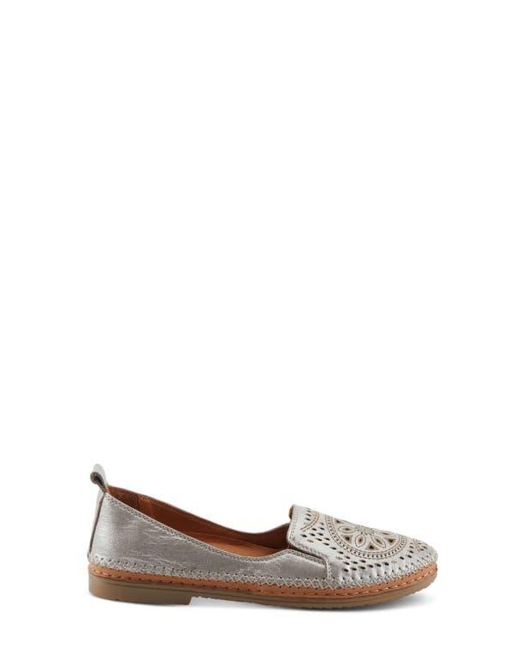 Spring Step Brown Ingrid Flat