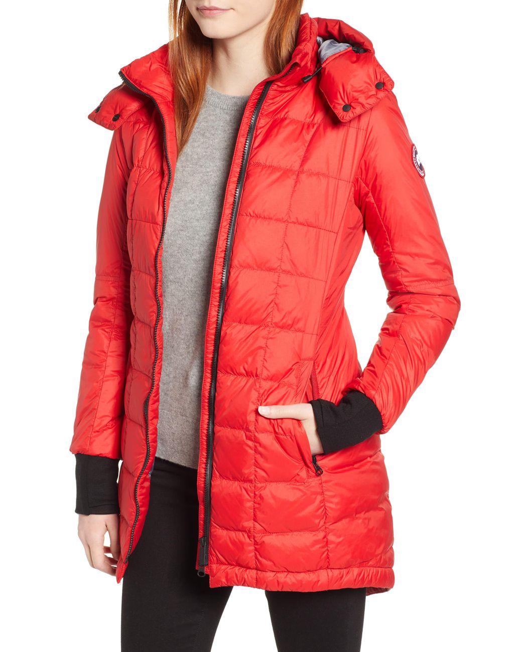 Canada Goose Ellison Packable Down Jacket, (0) in Red - Lyst