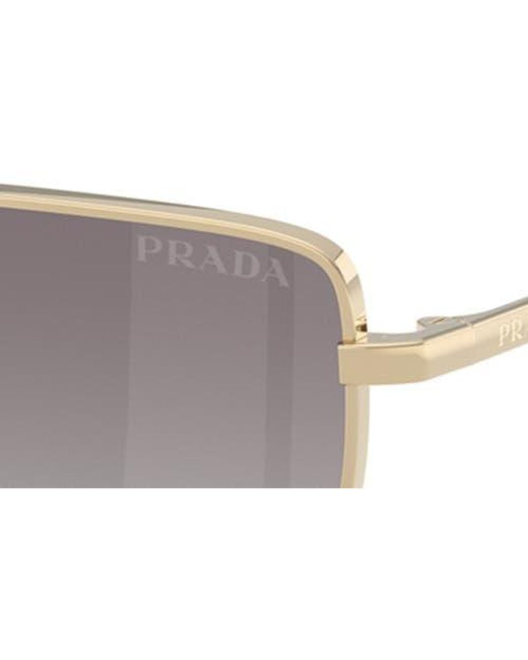 Prada Multicolor 59Mm Rectangular Sunglasses for men