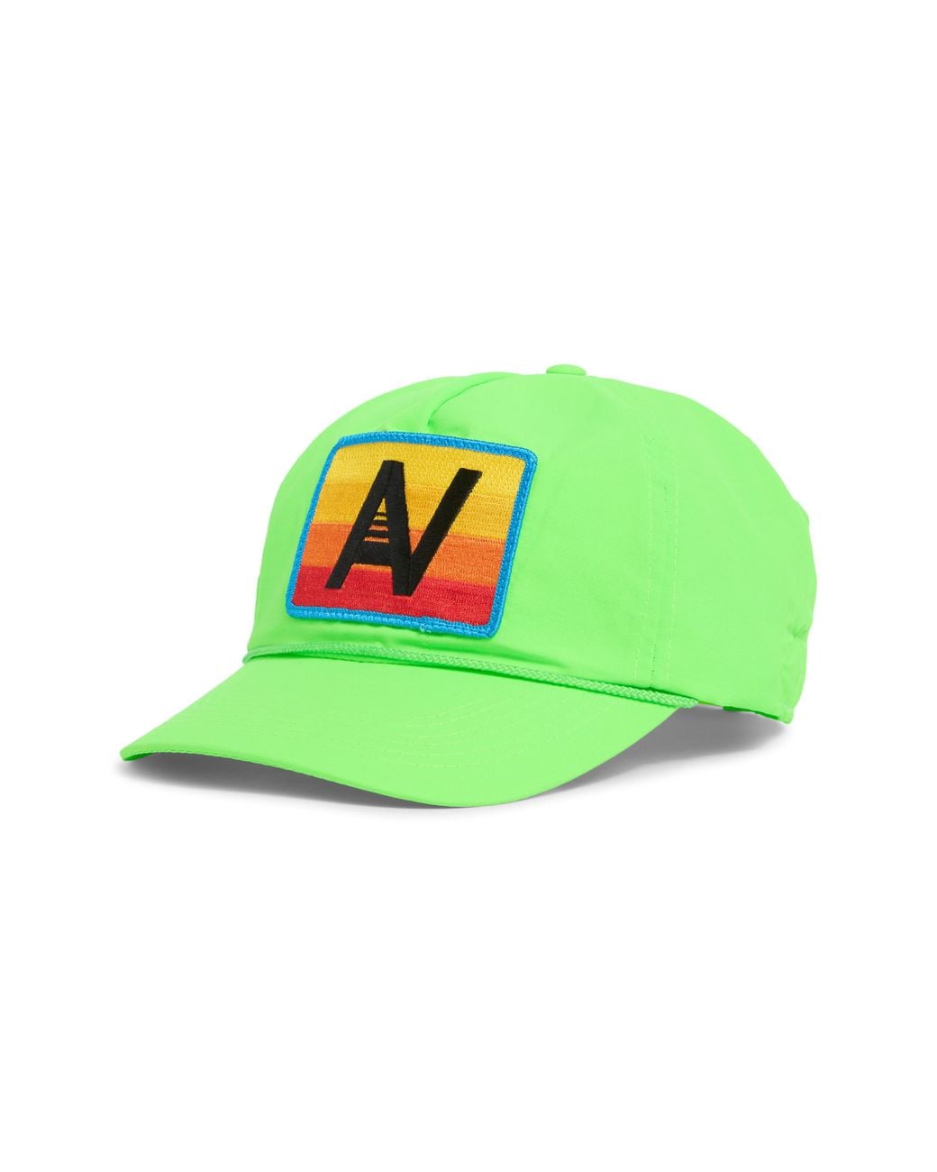 Aviator Nation Green Logo Baseball Cap