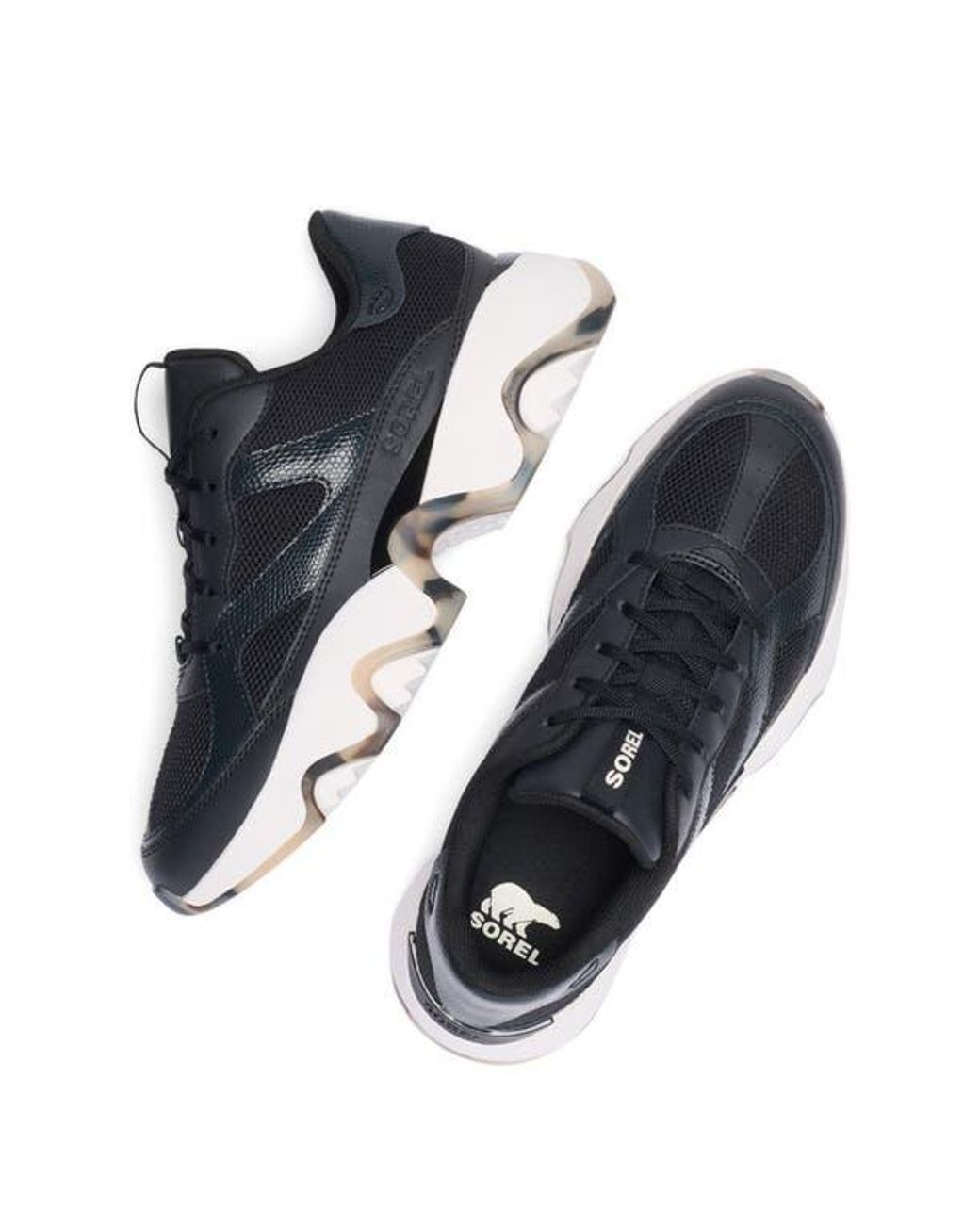 Sorel Black Kinetic Array Sneaker