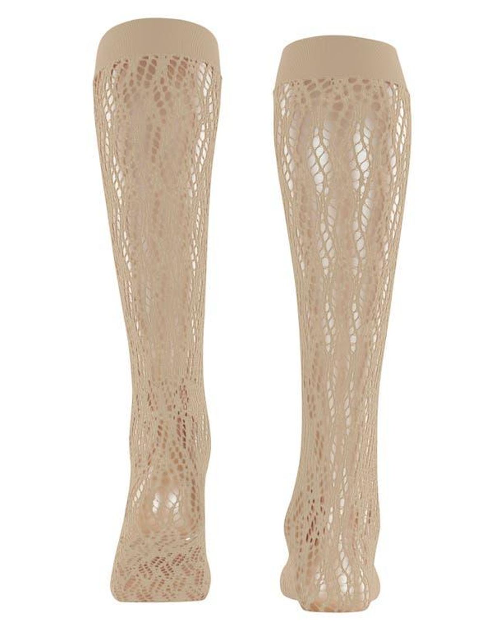 Falke White Pure Shore Knee High Socks