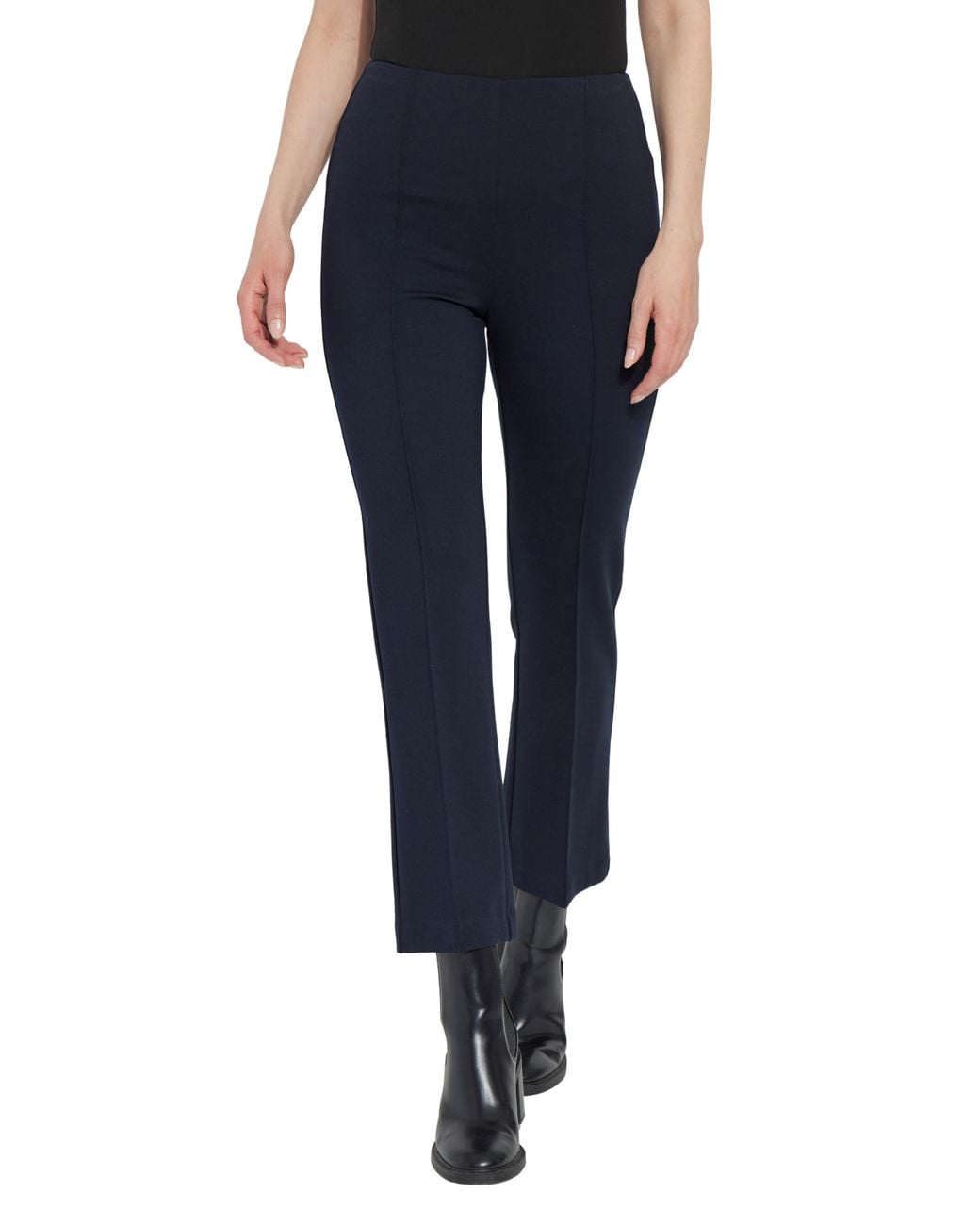 Lyssé Blue Ntials E Ankle Ponte Pants