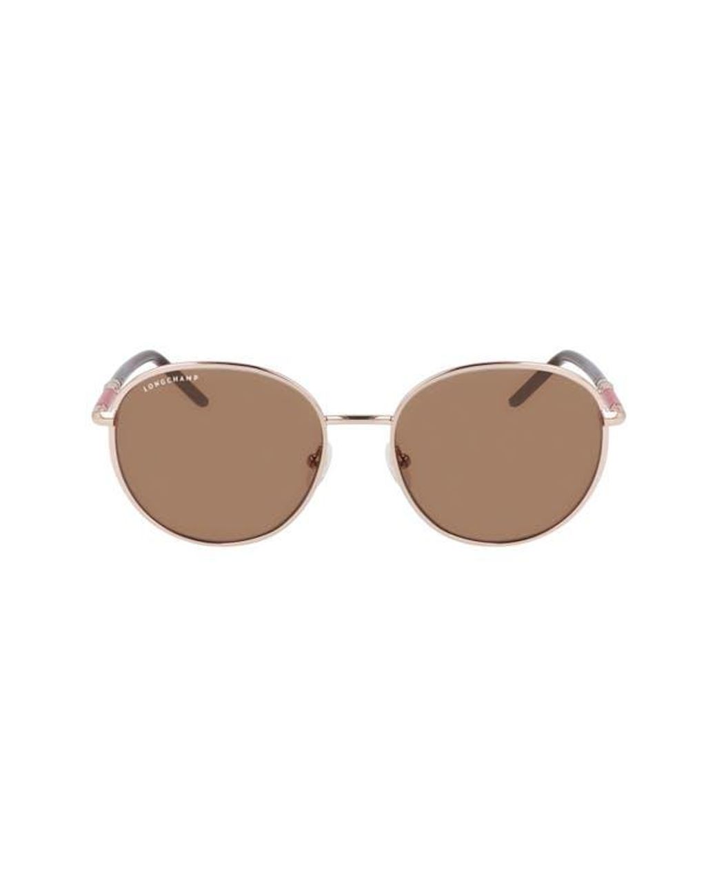 Longchamp Metallic 53Mm Gradient Round Sunglasses