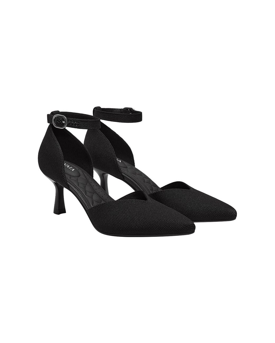 VIVAIA Black Arabella Pointed-Toe Stilettos