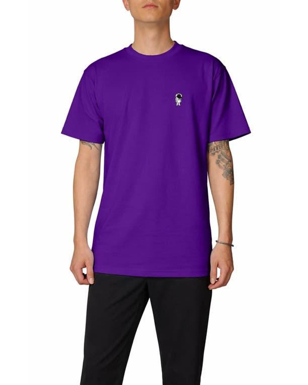 Alix Purple Astronaut Tee for men