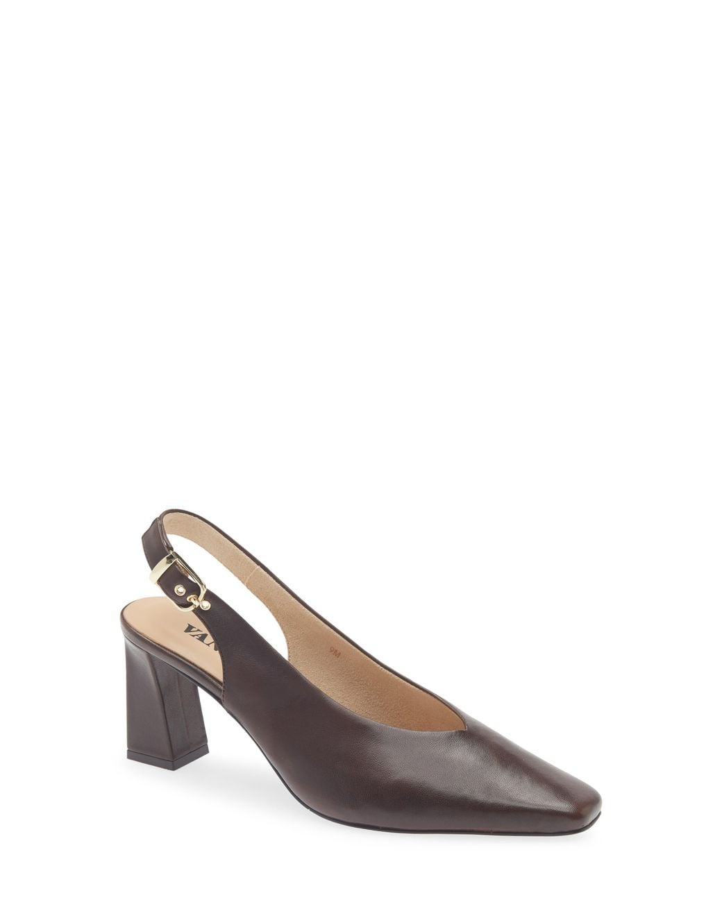 Vaneli Black Faylyn Slingback Pump