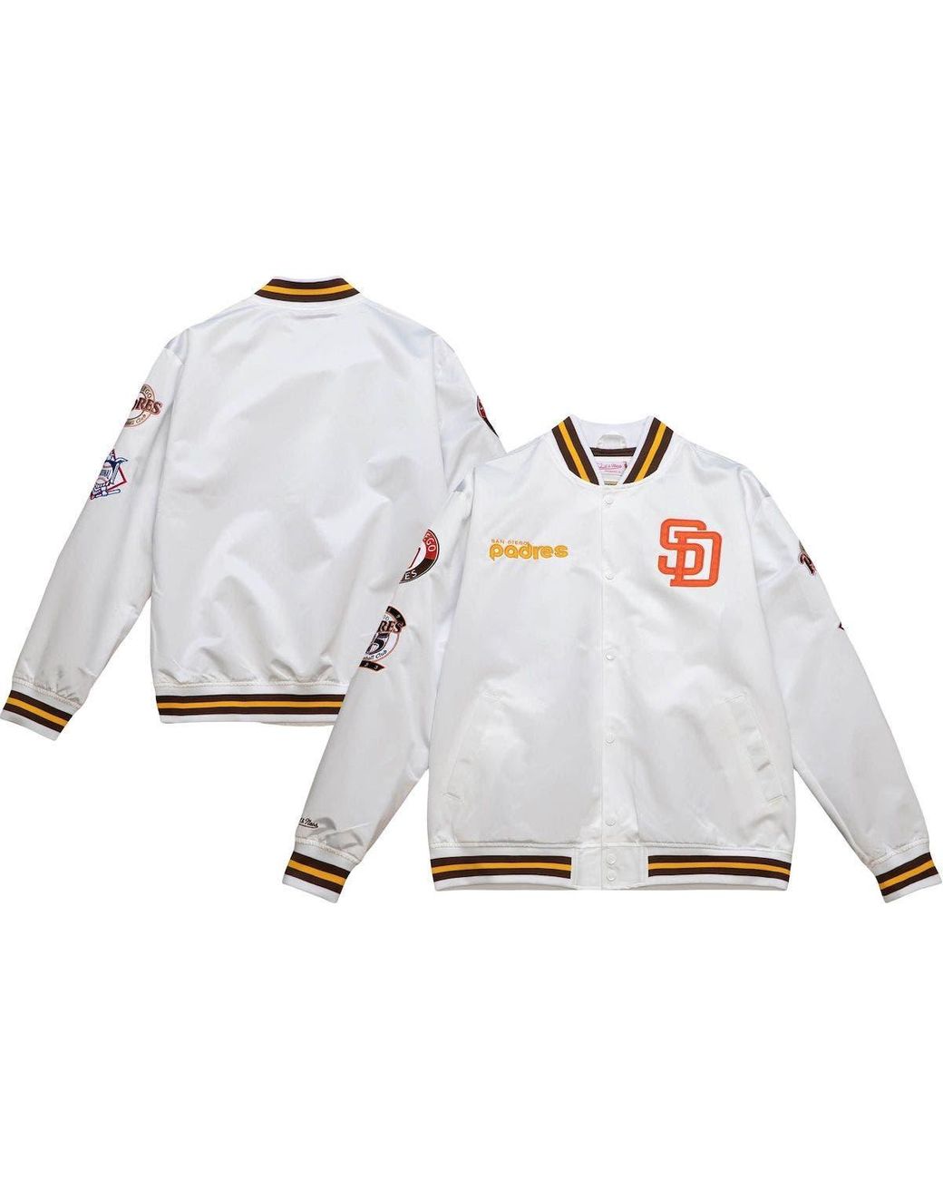 Mitchell & Ness San Diego Padres City Collection Satin Fullsnap