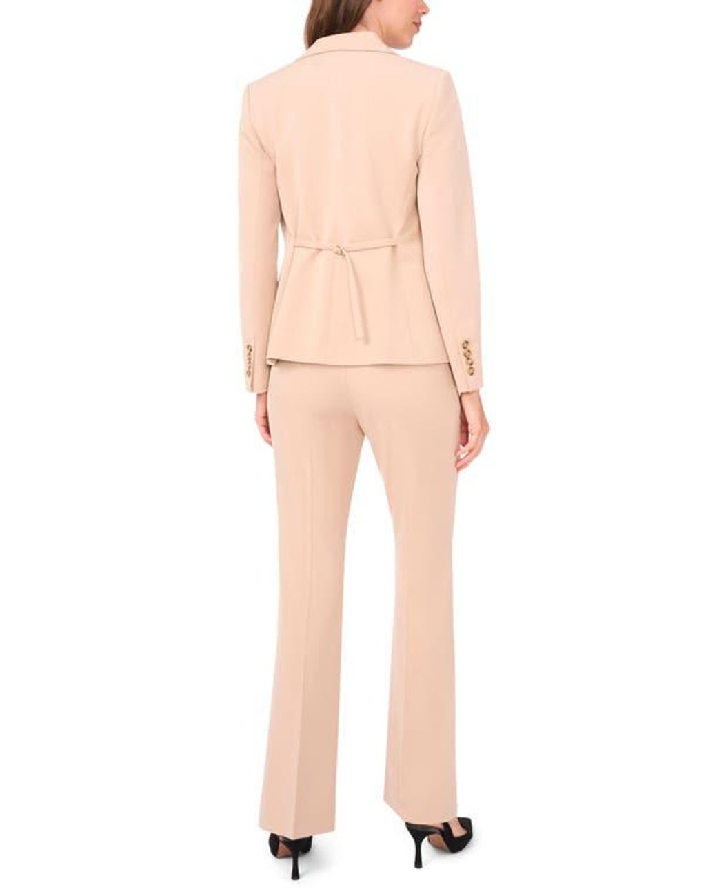 Halogen® Pink Clean One-Button Blazer