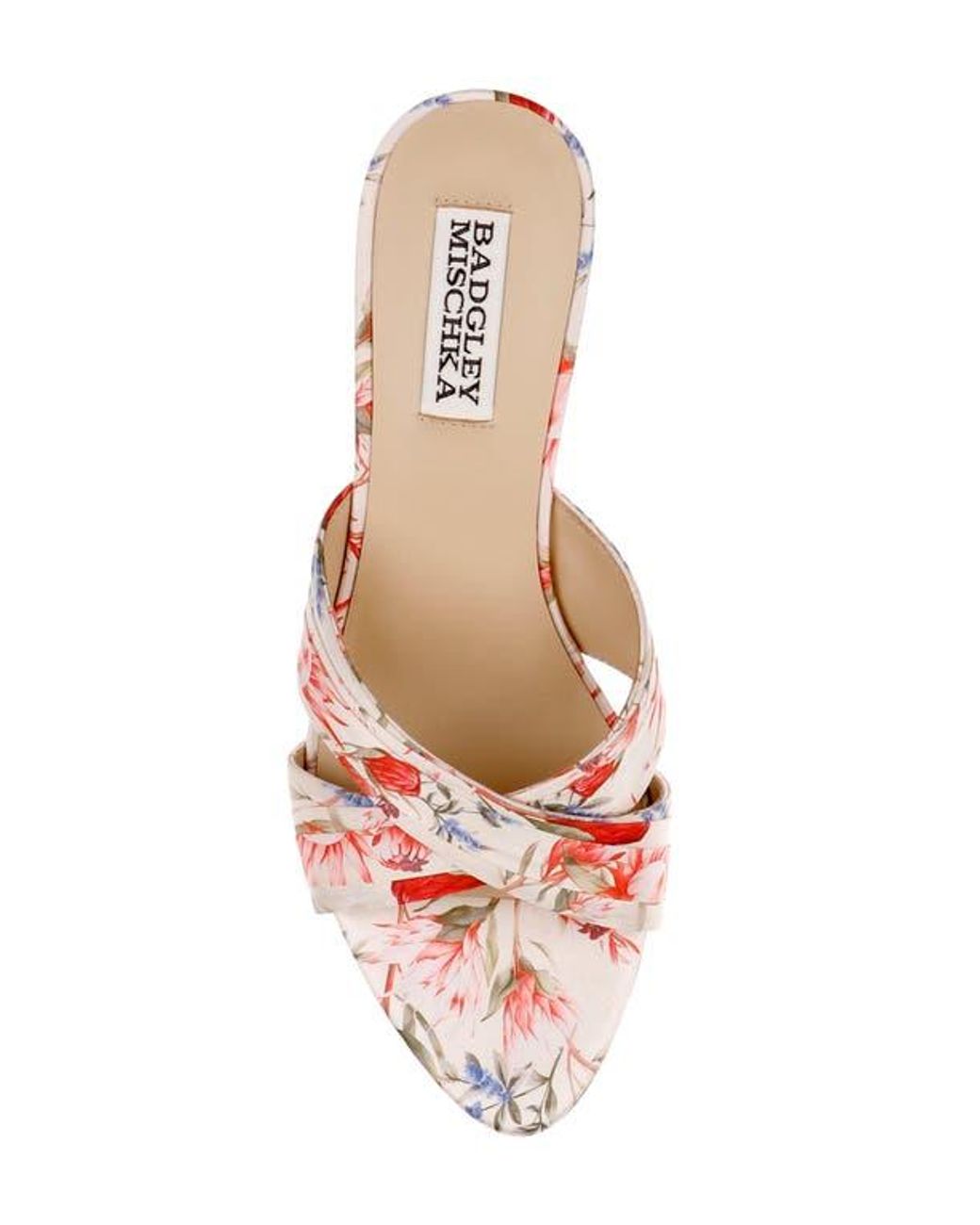 Badgley Mischka Pink Xania Sandal