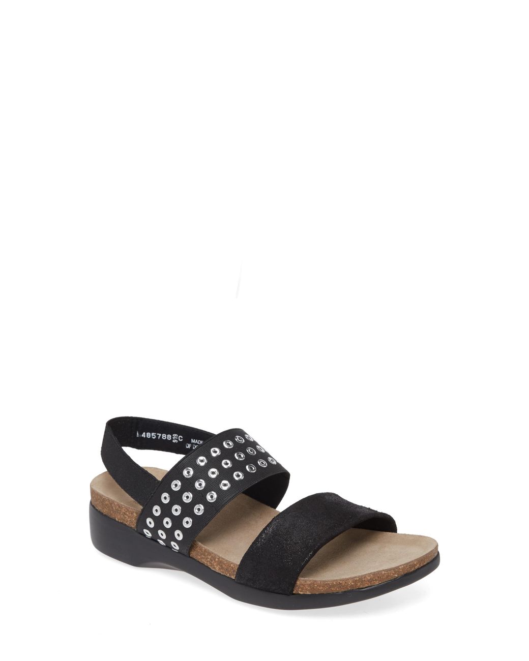 Munro 'pisces' Sandal in Black Suede (Black) - Save 67% - Lyst