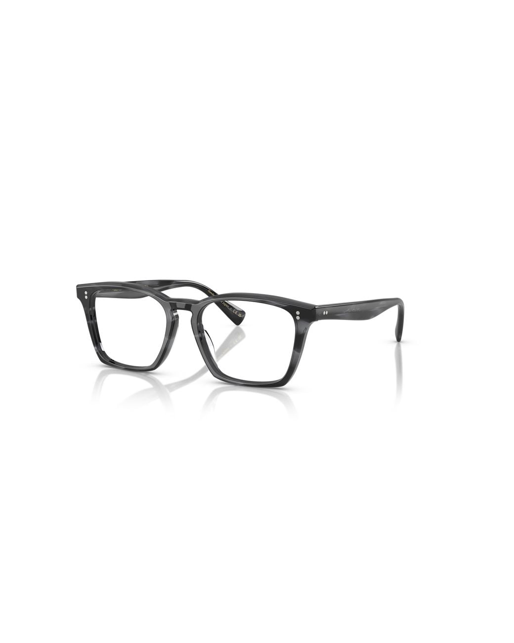 Oliver Peoples Blue 52Mm Rectangle Optical Glasses for men