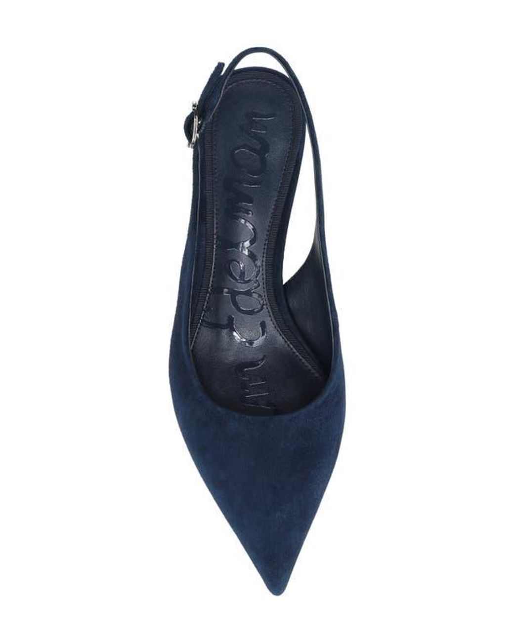 Sam Edelman Blue Finch Slingback Pointed Toe Pump