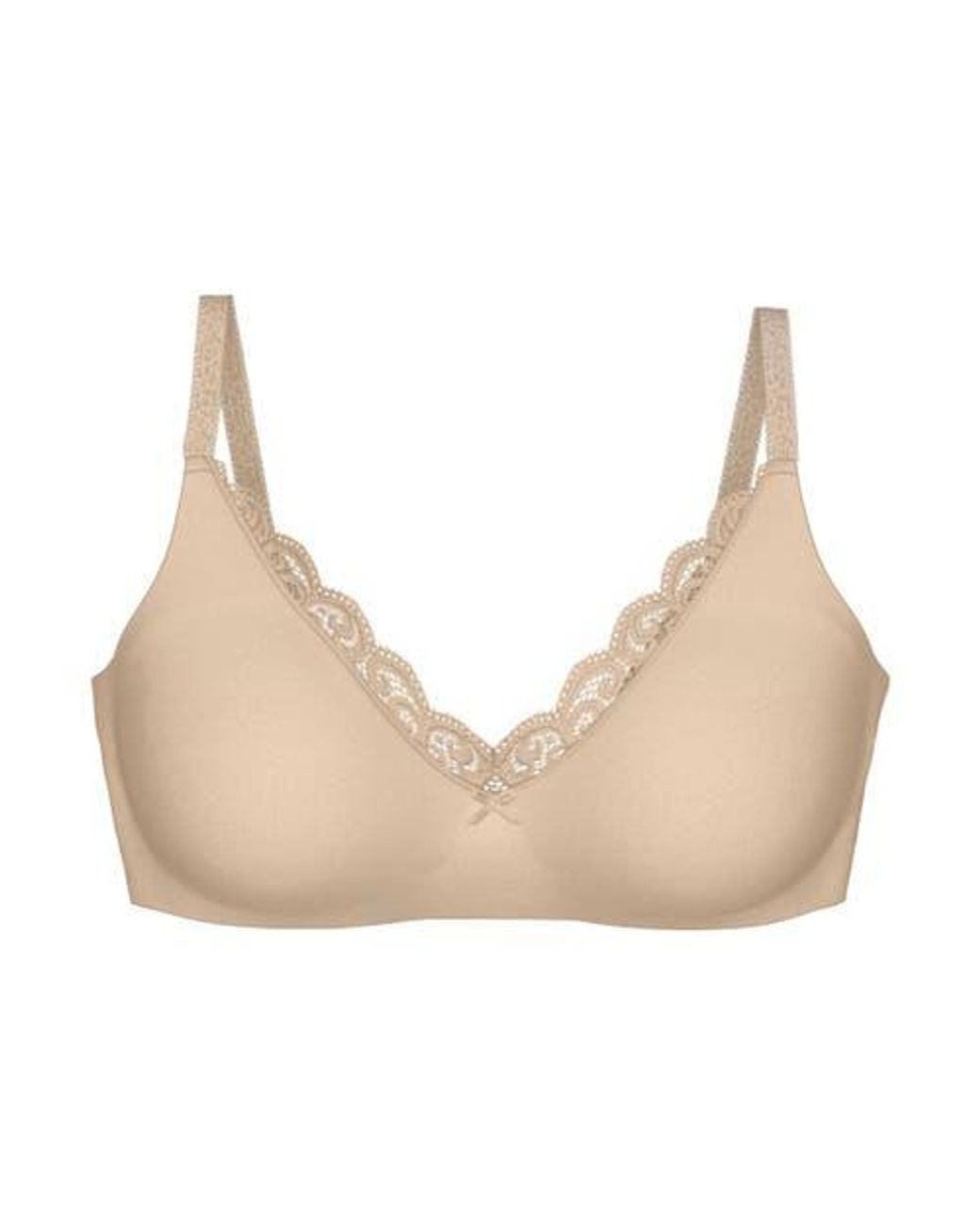 Triumph Brown Amourette Wireless Minimizer Bra