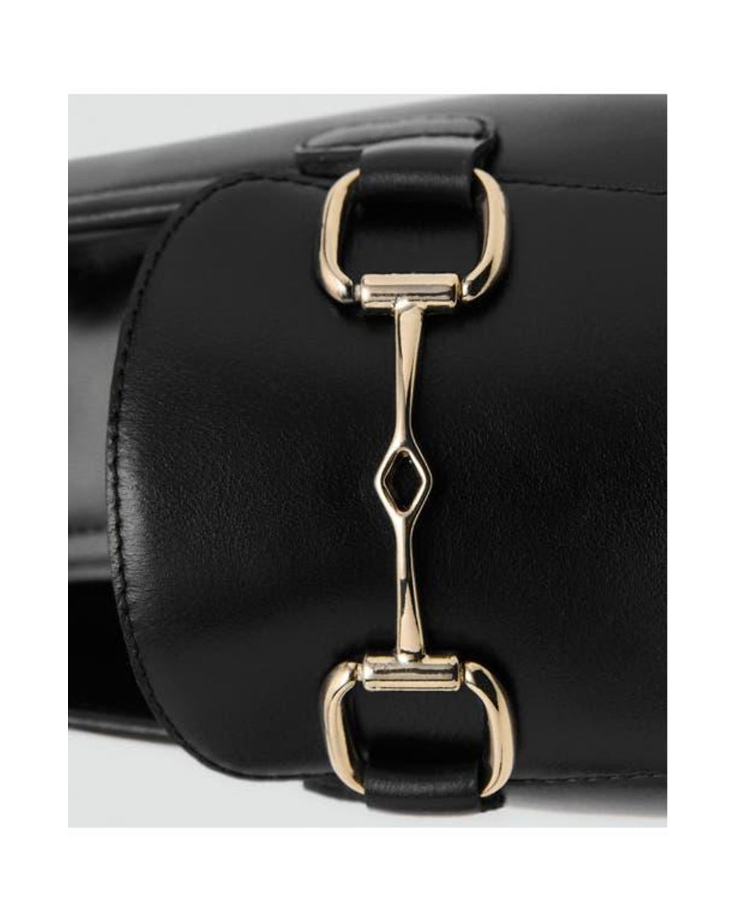 Mango Black Bit Loafer