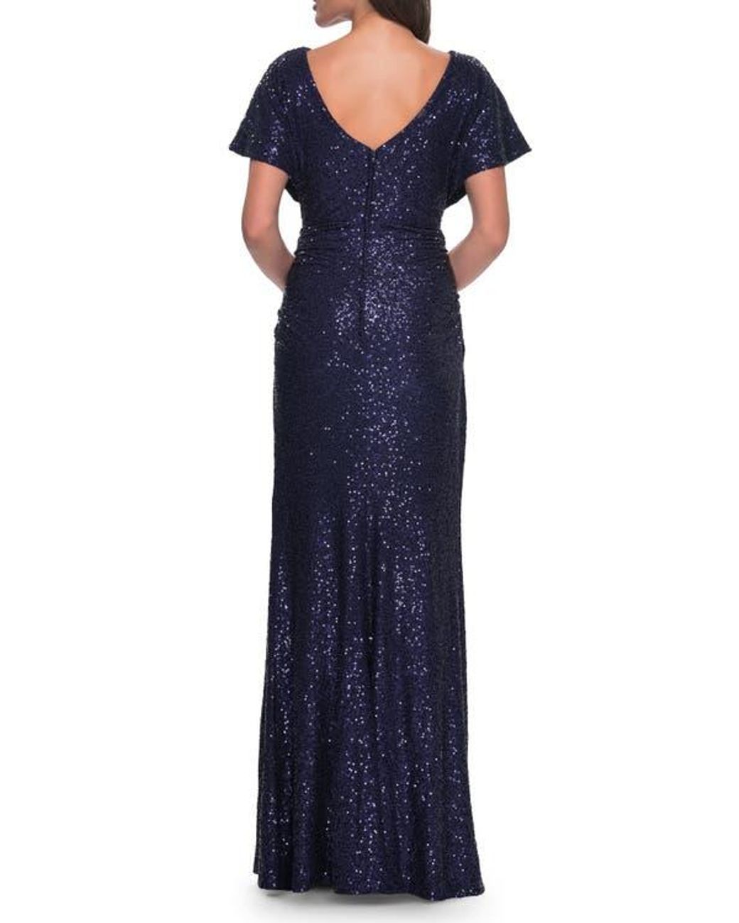 emerald green sequin dress plus size Batwing Sleeves Mermaid Prom 1920s Vintage Gatsby Style Sequin Fringed Flapper Cocktail Party Dresses Size:CUSTOMIZATION (55IN/Without the stool) Bridal Boutique