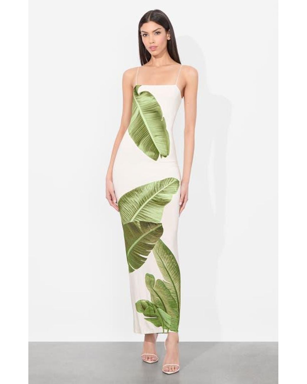 green emerald velvet dress Green Puff Sleeve Mini Dress by Alice + Olivia