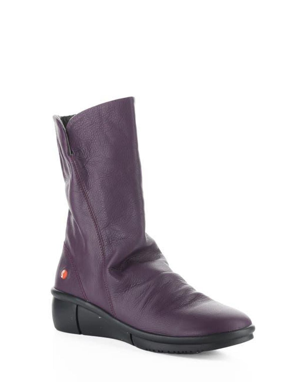 Softinos Purple Rott Wedge Boot